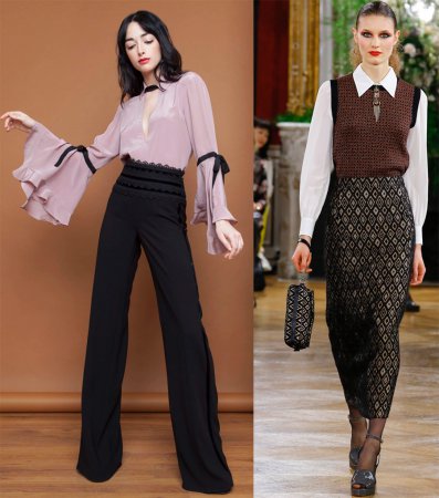 Блузки: модные тенденции – 2018