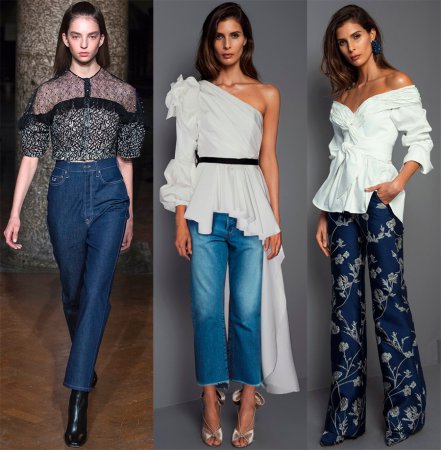 Блузки: модные тенденции – 2018