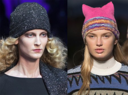 Модные вязаные шапки – 2018