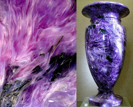 Фиолетовый камень чароит: кому подходит?