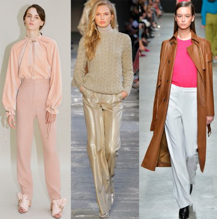 Женские брюки: модные тенденции – 2018