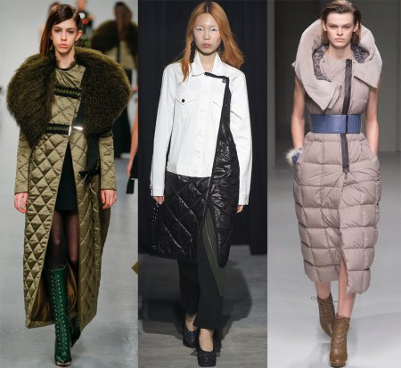 Модные стеганые пальто и куртки – 2018