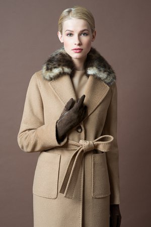 Модные шерстяные пальто