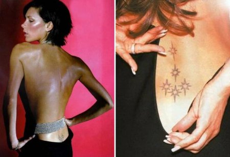 Татуировки Виктории Бекхэм и их значение