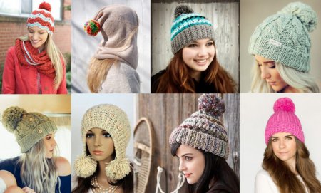 Модные шарфы и шапки сезона осень-зима 2018