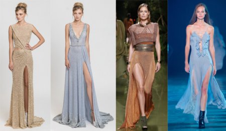 Модные вечерние платья весна-лето 2018