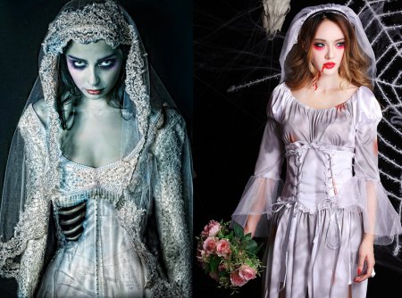 Образ невесты на Хэллоуин