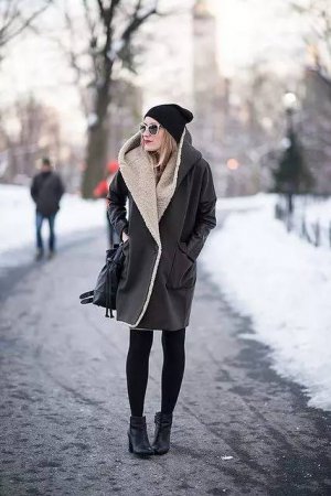 Модные теплые пальто