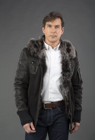 Модные куртки с мехом