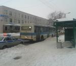 В Череповце в дверях автобуса зажало 79-летнюю пенсионерку