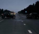 В Вологодском районе столкнулись три автомобиля