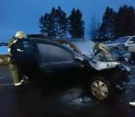 В Вологодском районе столкнулись три автомобиля