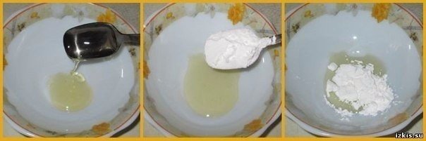 Китайская маска красоты из меда крахмала и соли, которая питает, выравнивает тон кожи, заметно уменьшает проявления пигментных пятен.